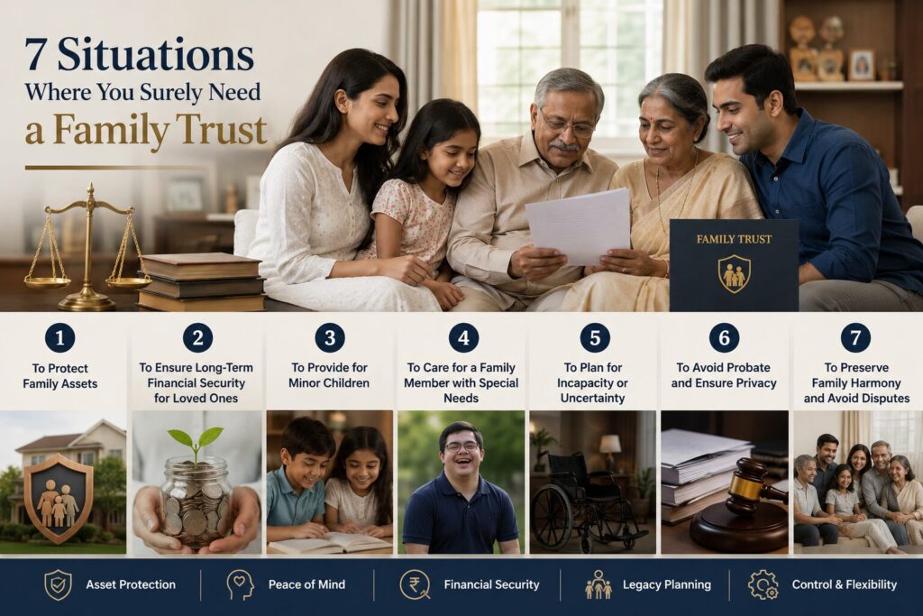 7 Situations Where You Surely Need a Family Trust