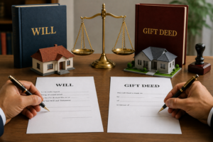 Will vs Gift Deed