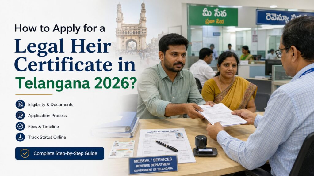 Apply for a Legal Heir Certificate in Telangana